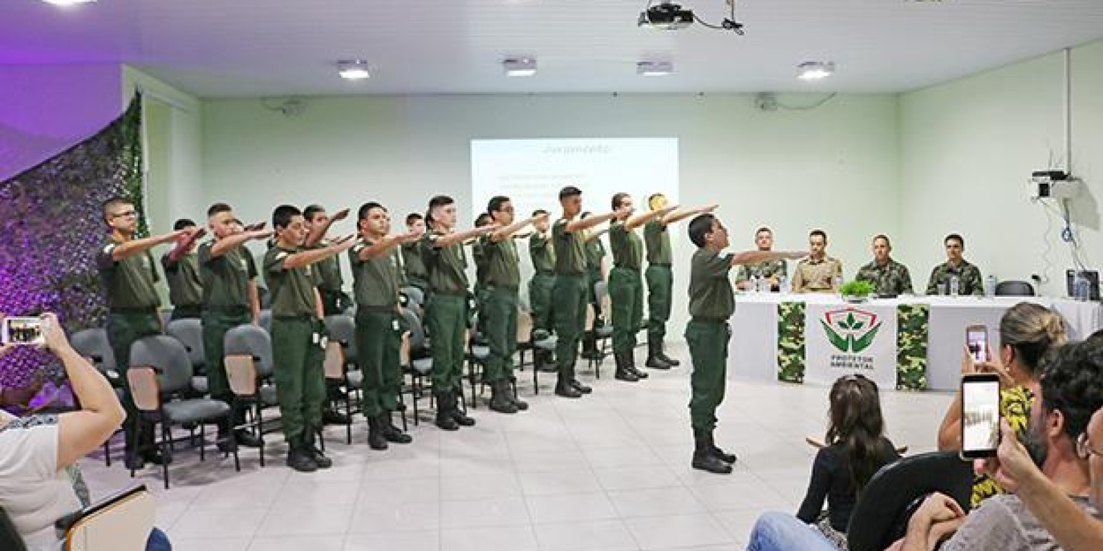 Polícia Ambiental forma alunos do programa Protetor Ambiental - Foto 3