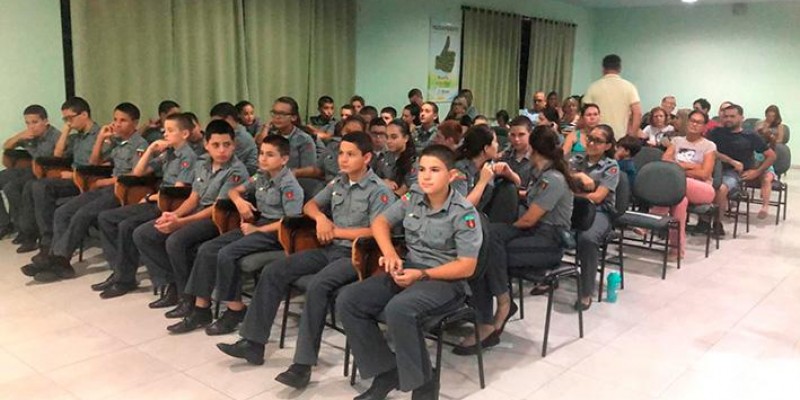 Aula inaugural do Protetor Ambiental no Colégio Policial Militar