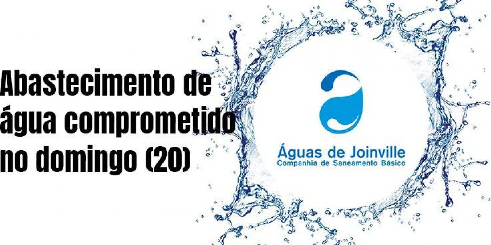 Estação de Tratamento de Água (ETA) do Cubatão será paralisada no domingo (20)