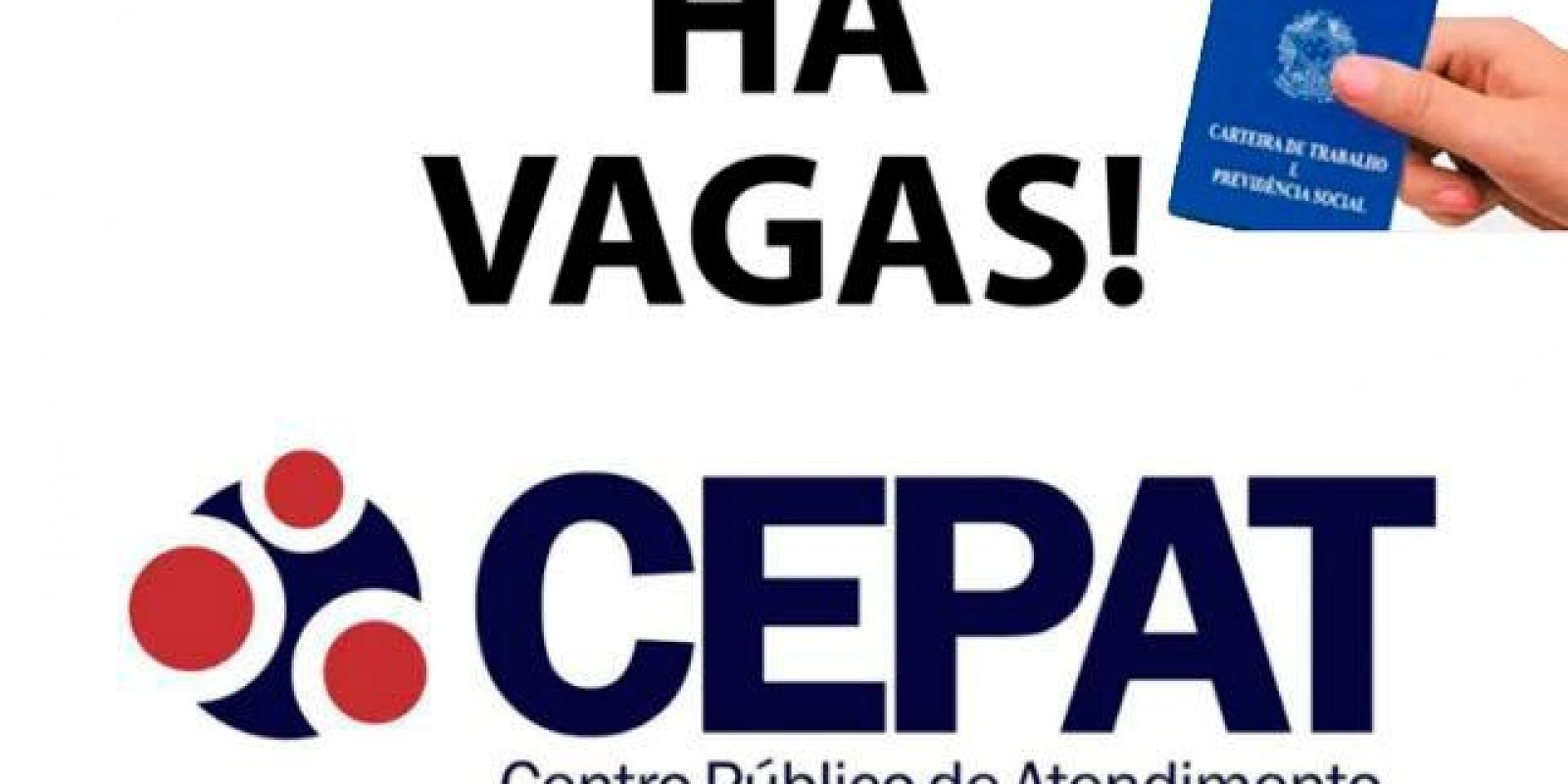 Confira: mais de 50 vagas de empregos disponíveis no CEPAT