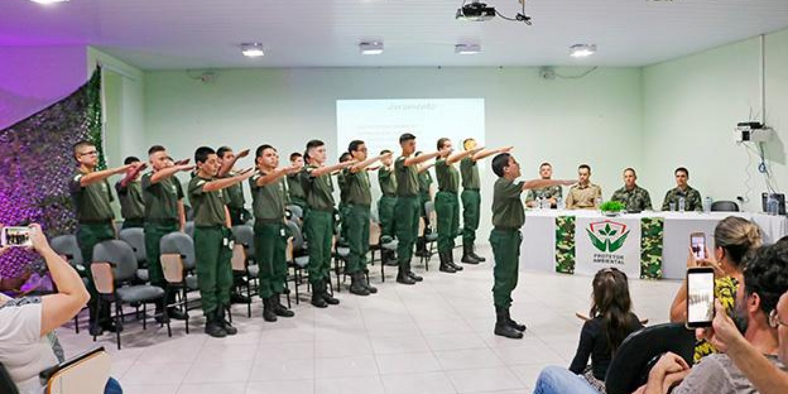 Polícia Ambiental forma alunos do programa Protetor Ambiental - Foto 7