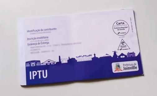Carnês do IPTU 2021 começam a ser entregues na próxima semana em Joinville
